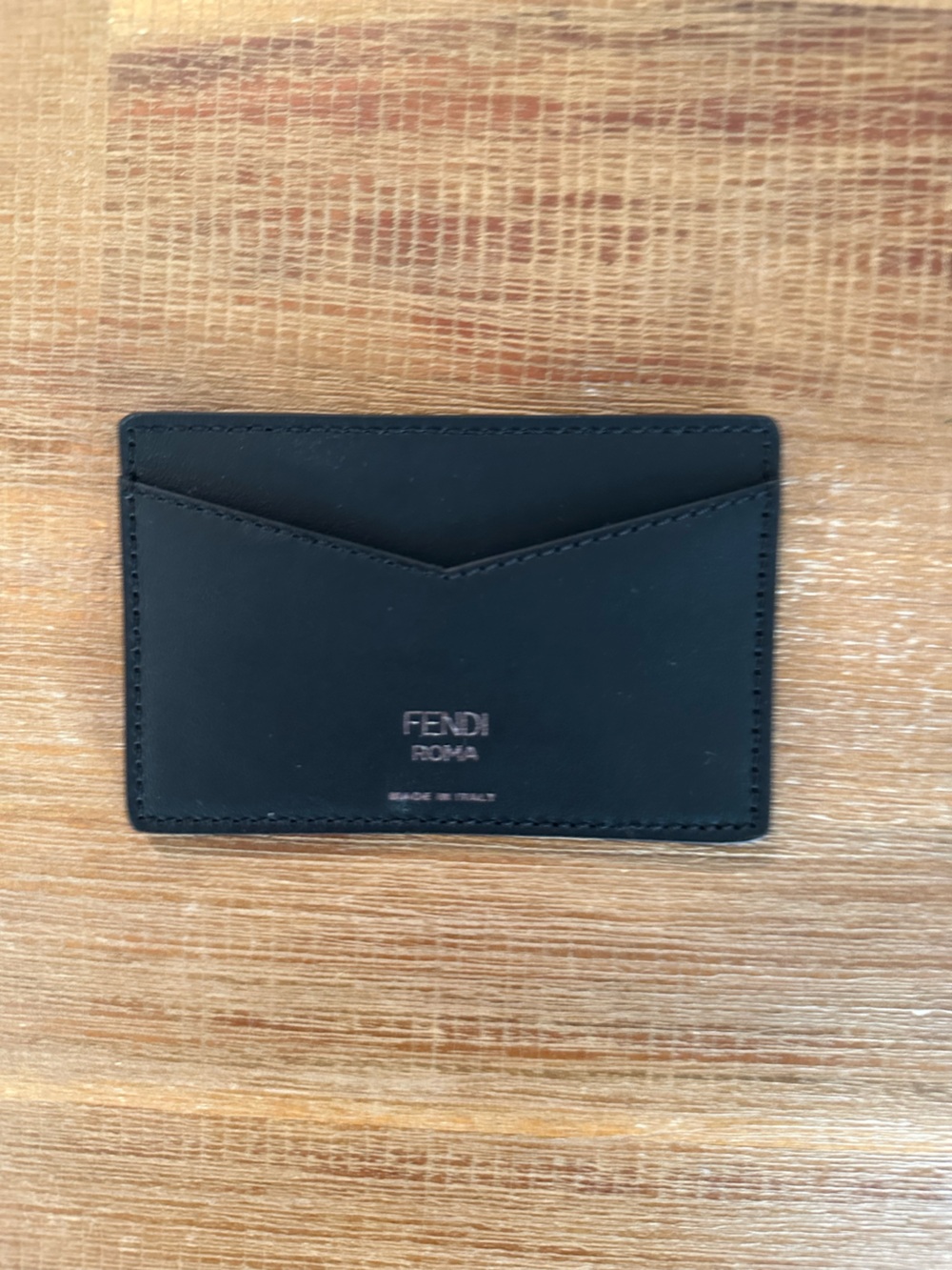 NWT Fendi Baguette Card Holder - Brown & Black - Picture 4 of 9